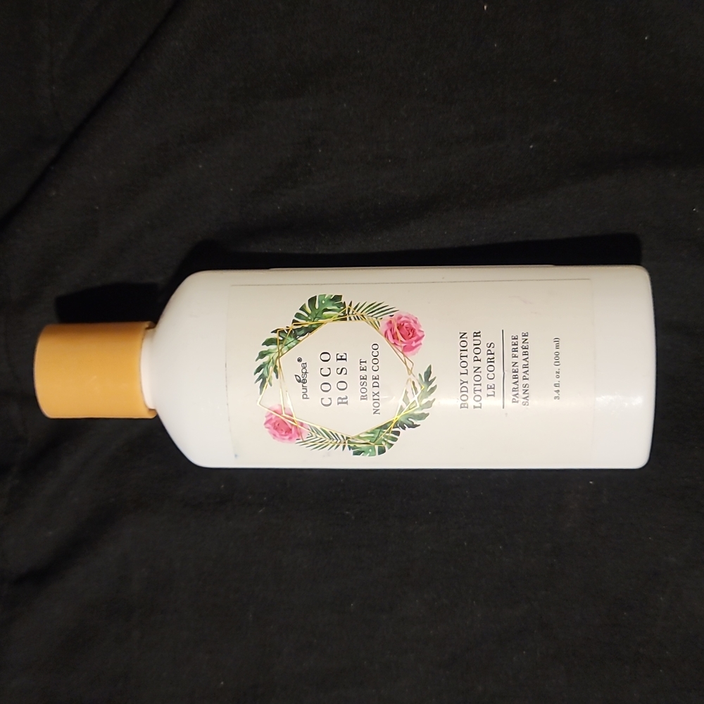 Purespa Coco Rose Body Lotion Moisturize All Types Of Skin 3.4oz